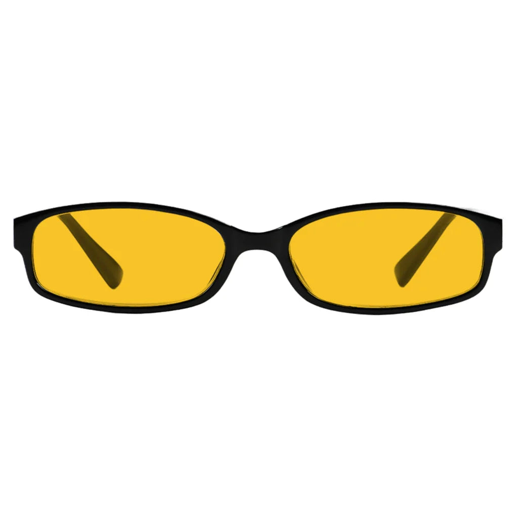 Amber Tinted Patterned Blue Light Blocking Reading Glasses Women