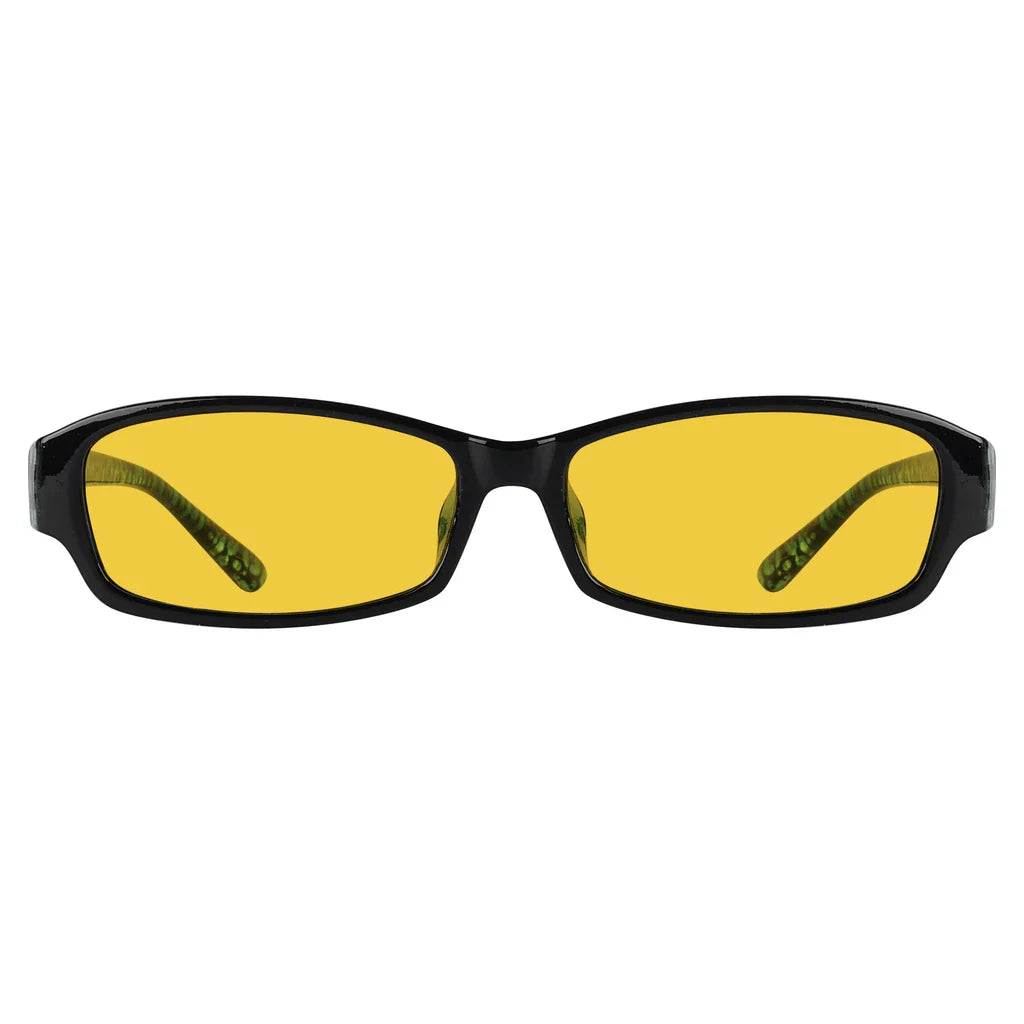 Amber Tinted Blue Light Blocking Reading Glasses Women
