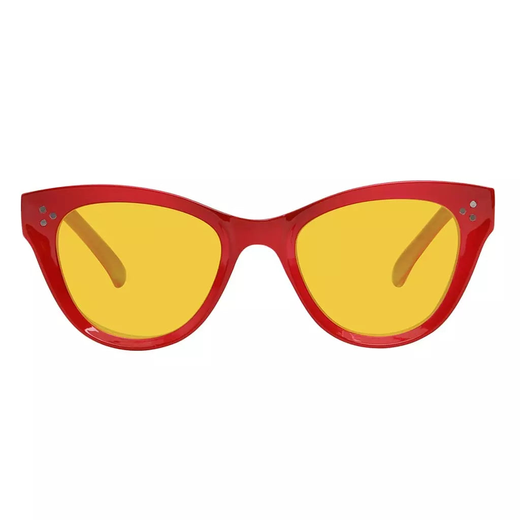 Amber Tinted Cat eye Blue Light Blocking Reading Glasses Women