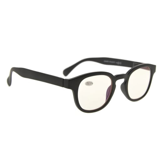 Amber Tinted Blue Light Blocking Reading Glasses for Men Women