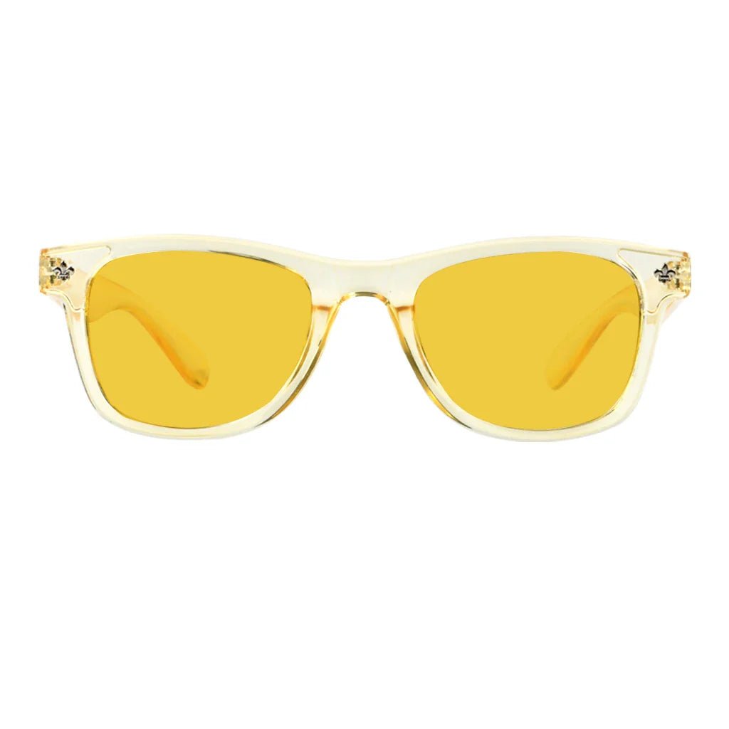 Amber Tinted Bifocal Blue Light Blocking Glasses Women Men