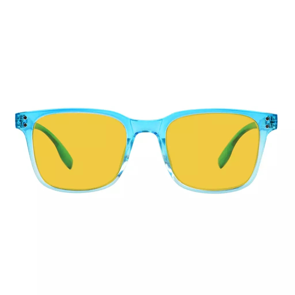 Amber Tinted Blue Light Blocking Glasses Women