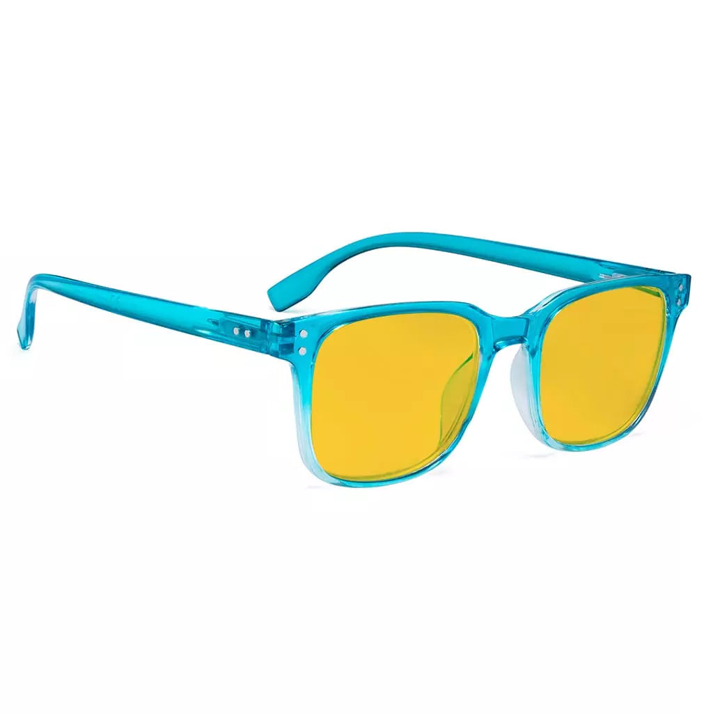 Amber Tinted Blue Light Blocking Glasses Women