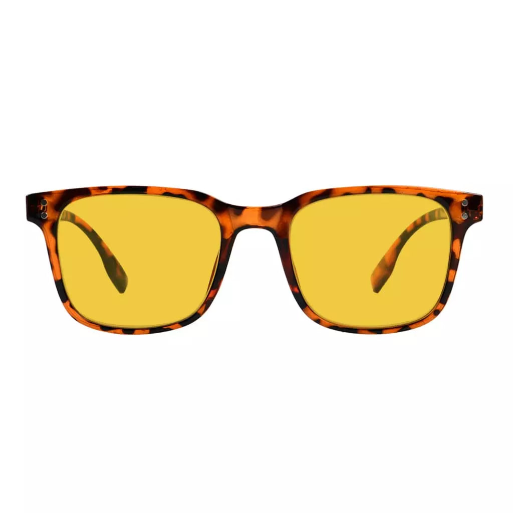 Amber Tinted Blue Light Blocking Glasses Women