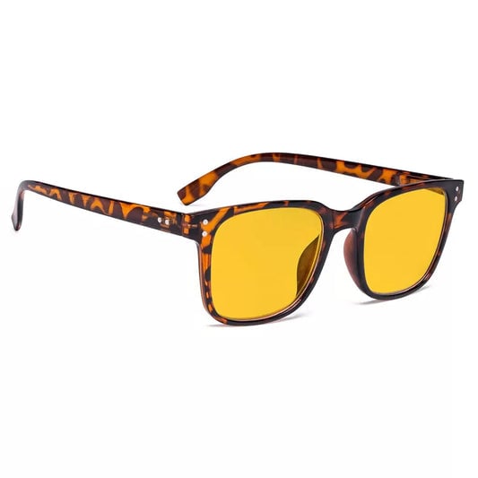 Amber Tinted Blue Light Blocking Glasses Women