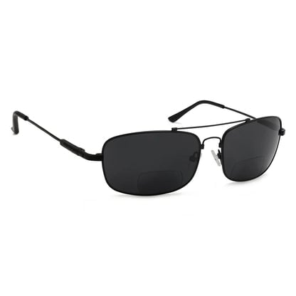 Polarized Bifocal Sunglasses Pilot Wire Rim Men Women