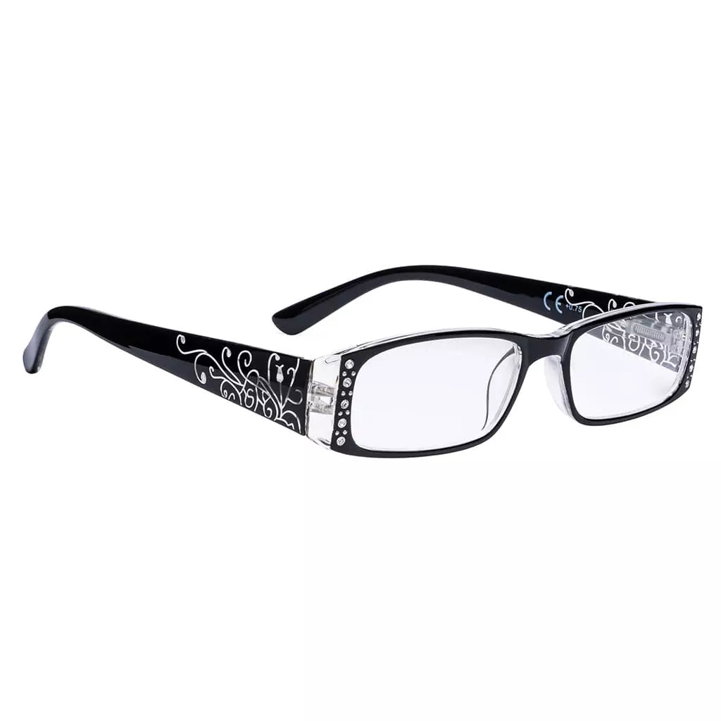 Floral Pattern Reading Glasses For Women