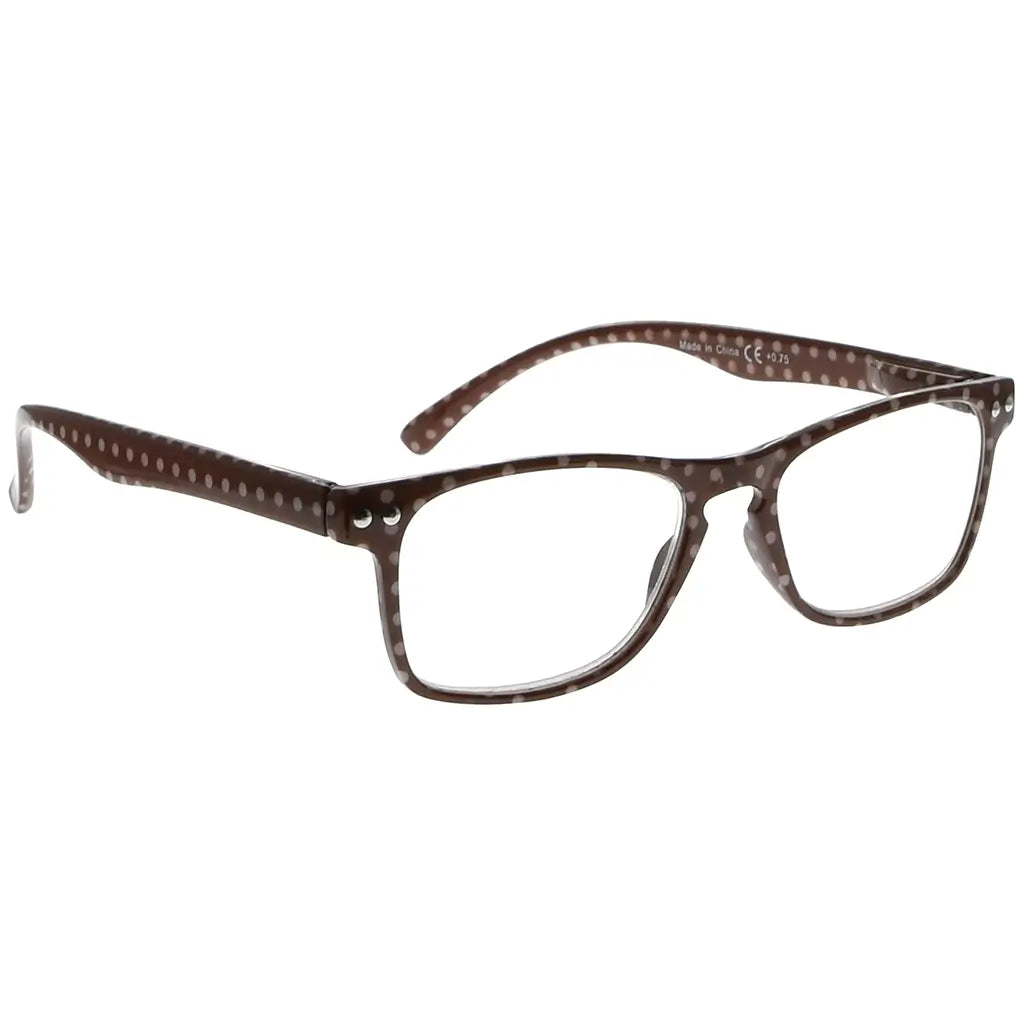 small polka dots reading glasses women