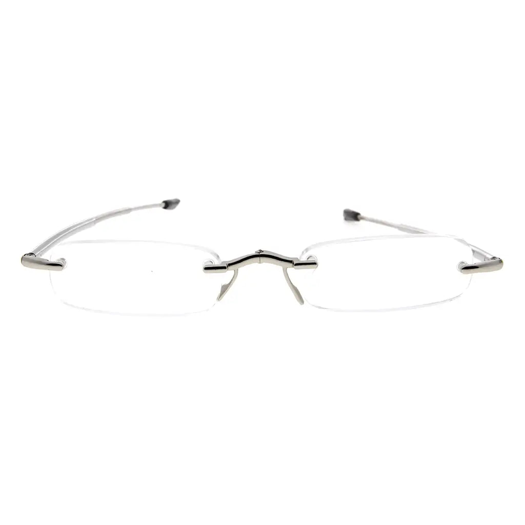 Folding Rimless Reading Glasses Women