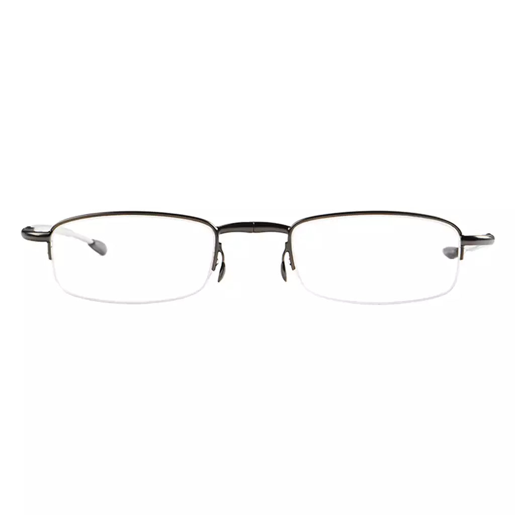 Half-rim Fold-up Reading Glasses Women Men
