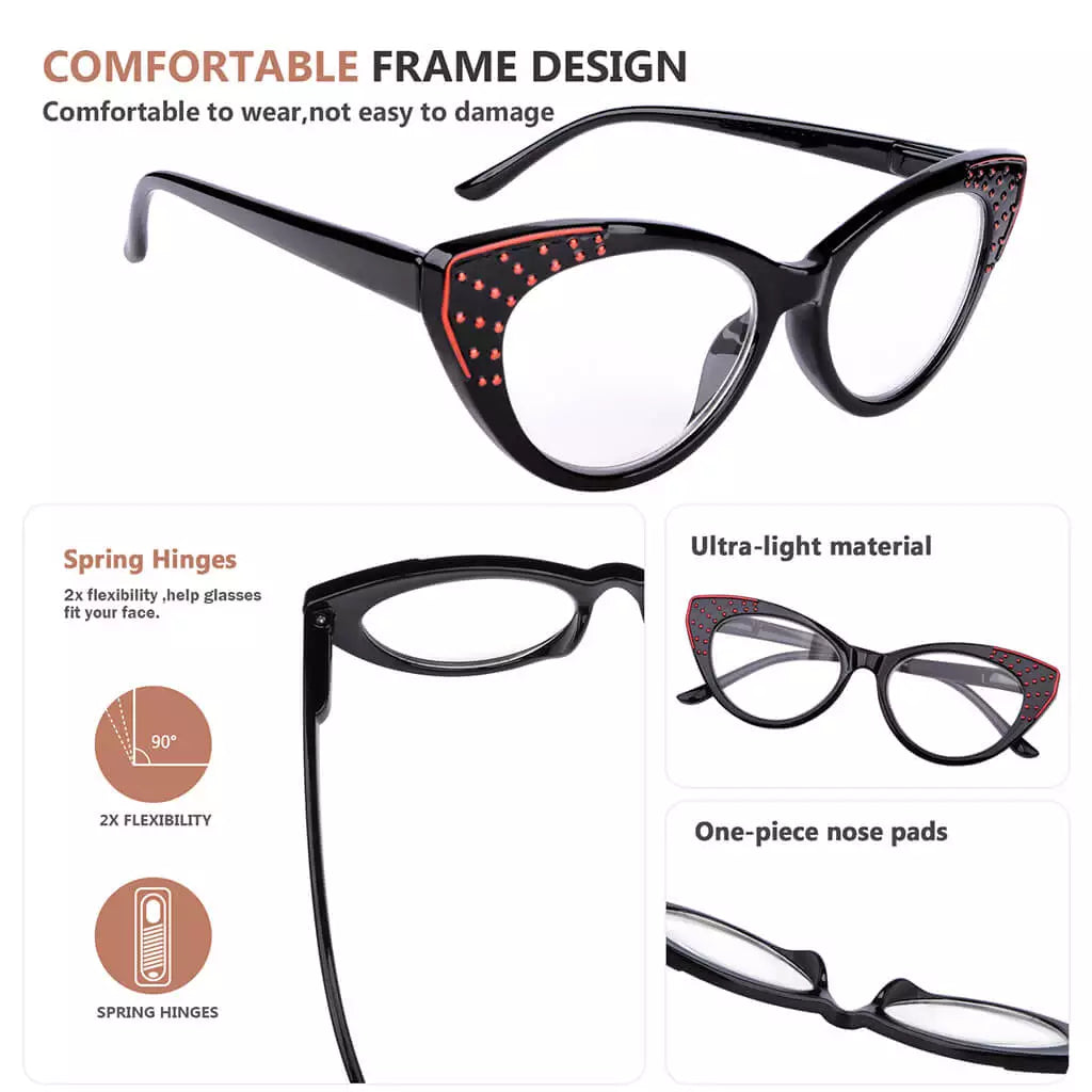 Cat Eye Glasses for Women