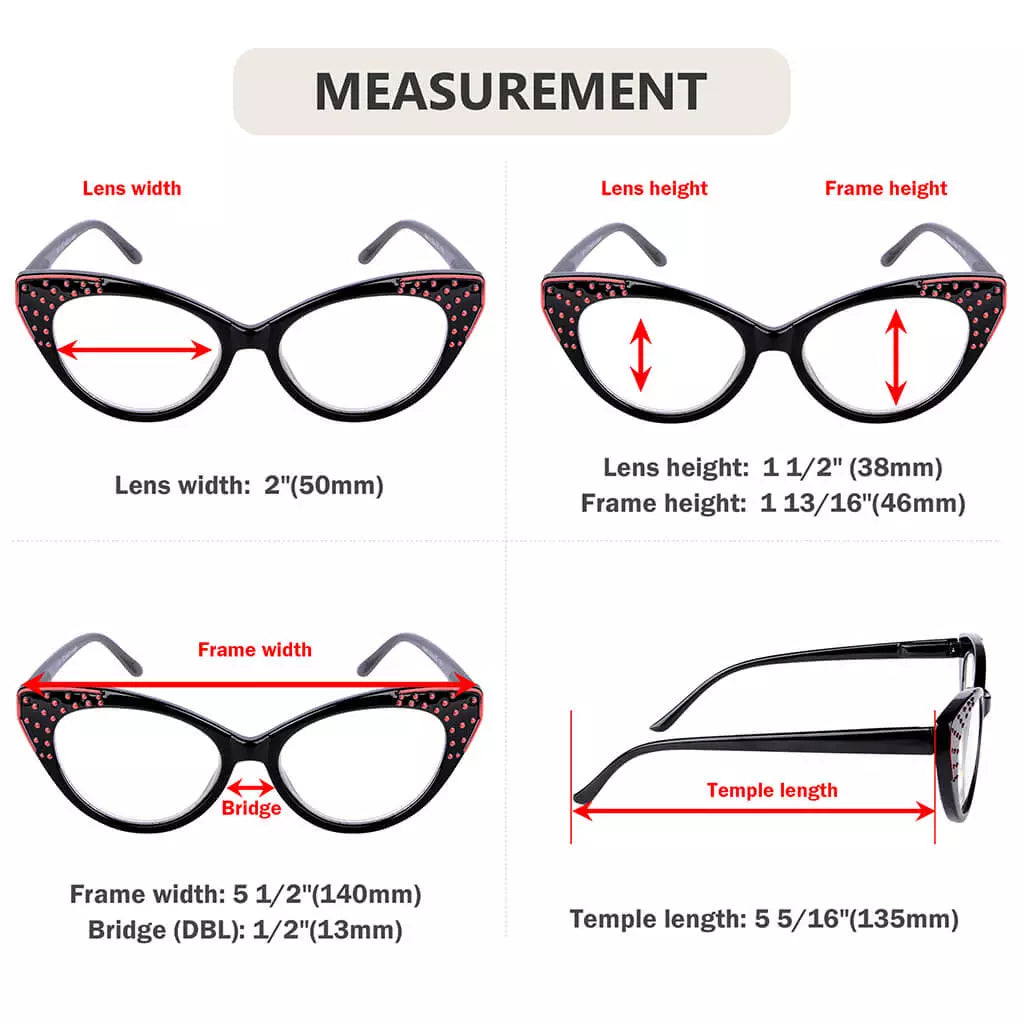 Cat Eye Glasses for Women