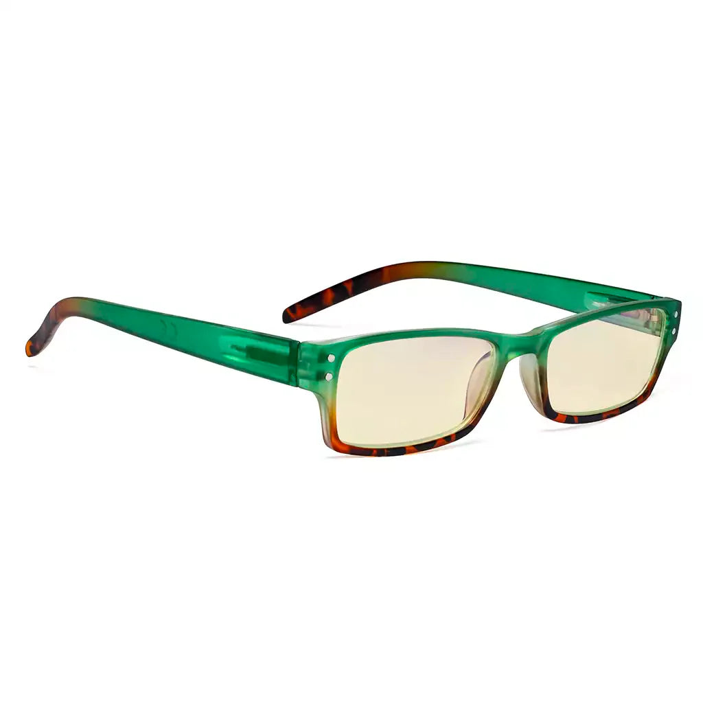 Double Color Blue Light Blocking Reading Glasses For Women