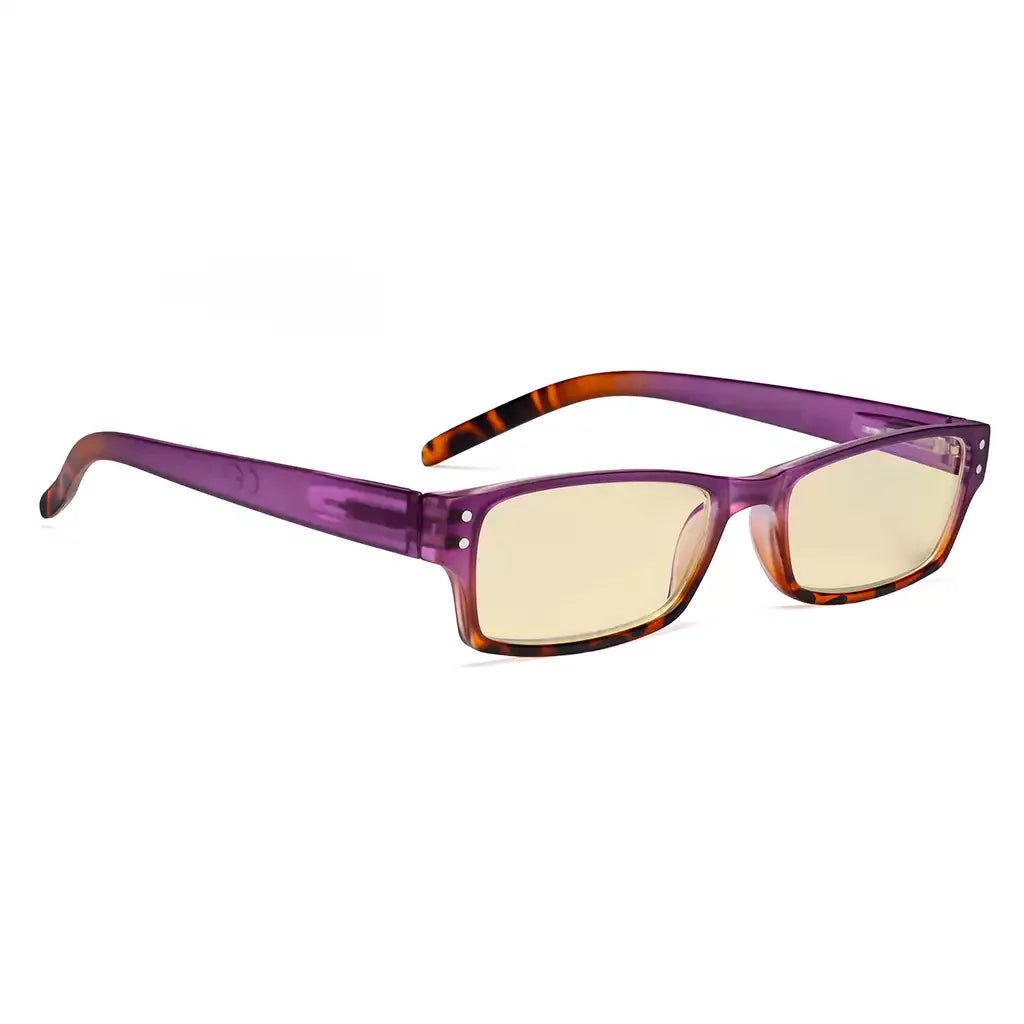 Double Color Blue Light Blocking Eyeglasses For Women