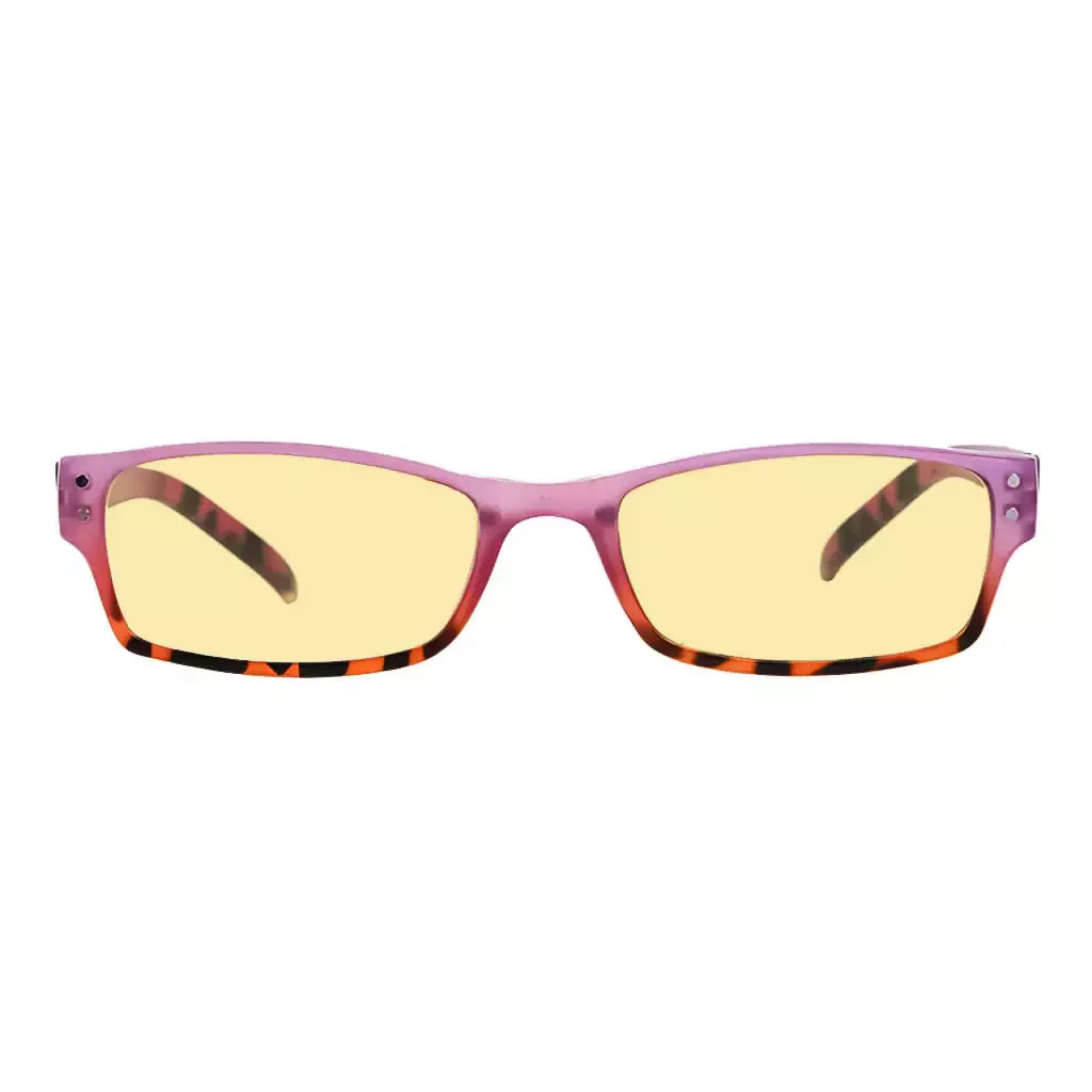 Double Color Blue Light Blocking Reading Glasses For Women