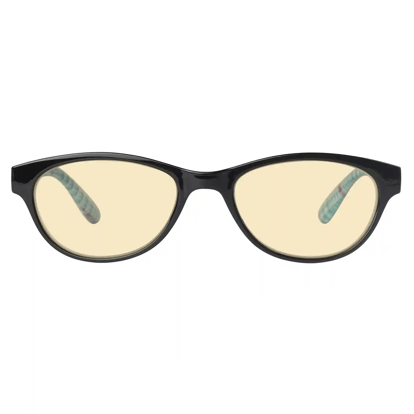 Cat-Eye Yellow Tinted Blue Light Blocking Eyeglasses For Women