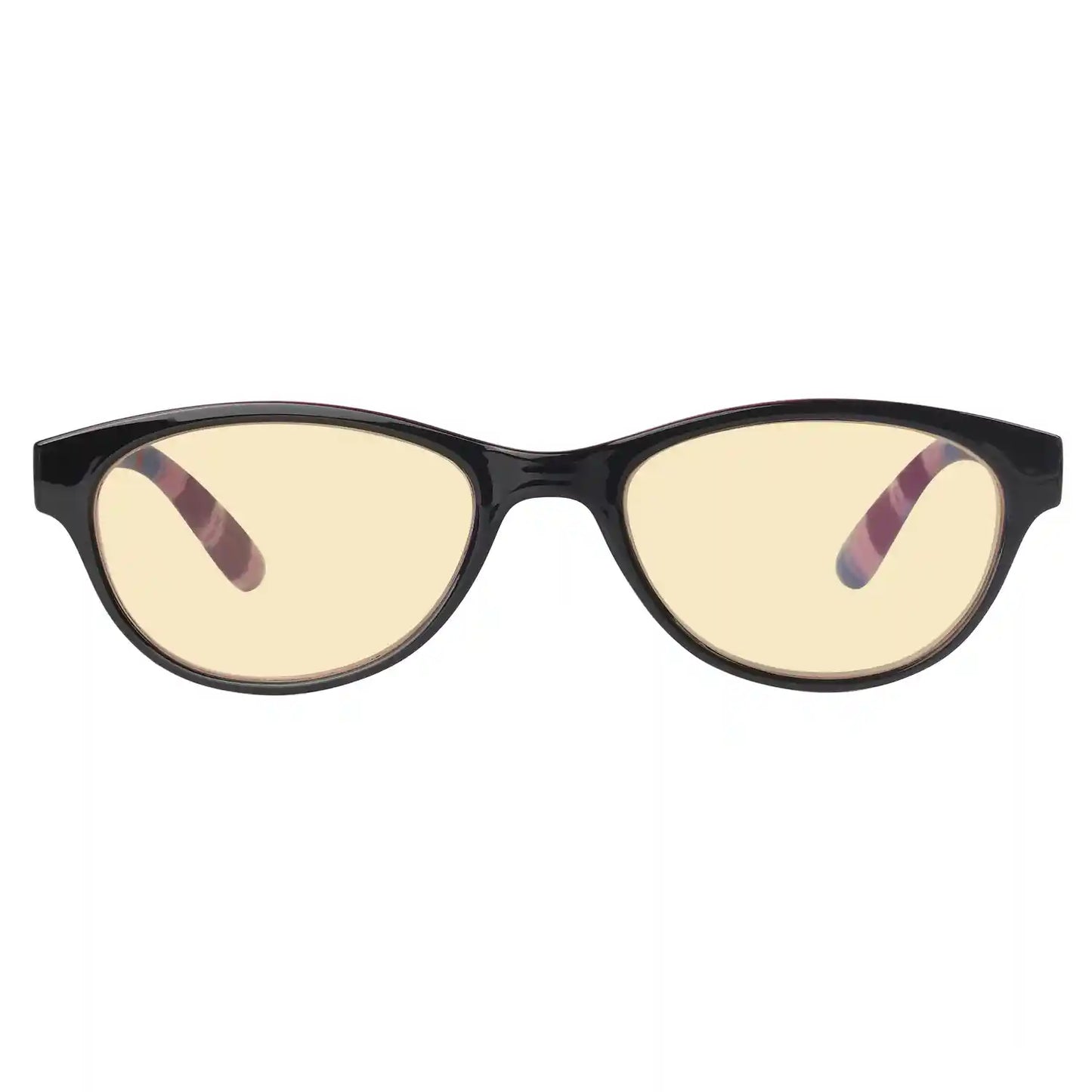 Cat-Eye Yellow Tinted Blue Light Blocking Eyeglasses For Women