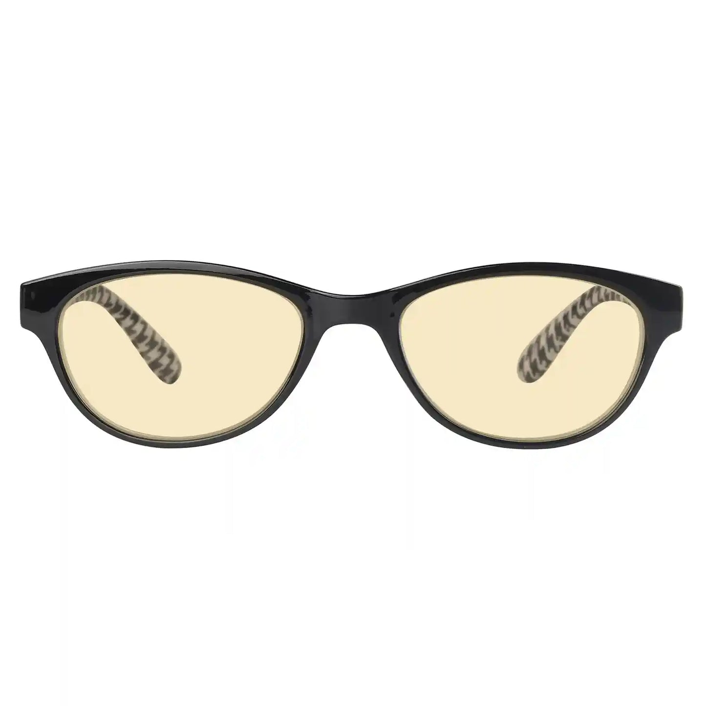 Cat-Eye Yellow Tinted Blue Light Blocking Eyeglasses For Women