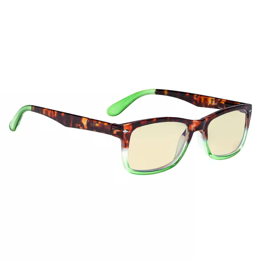 Yellow Tinted Blue Light Blocking Eyeglasses For Women