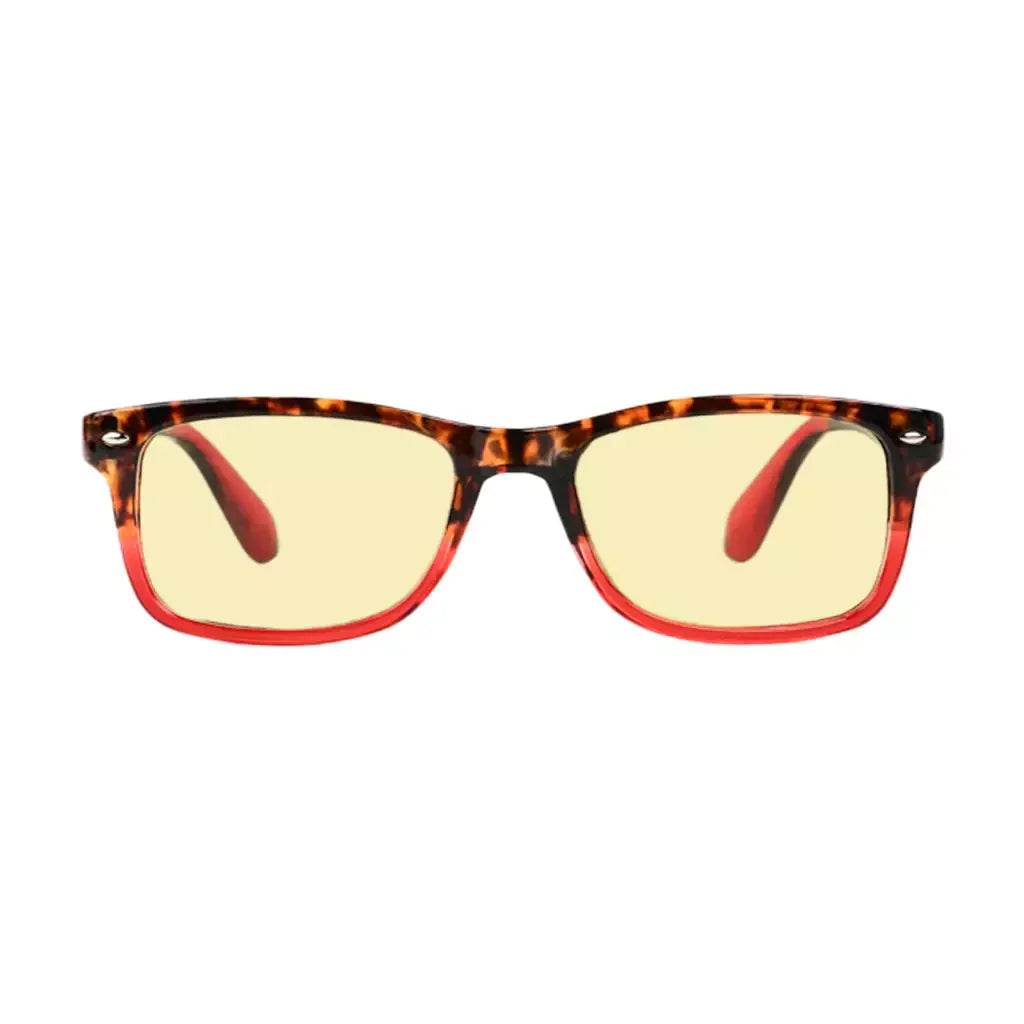 Yellow Tinted Blue Light Blocking Eyeglasses For Women
