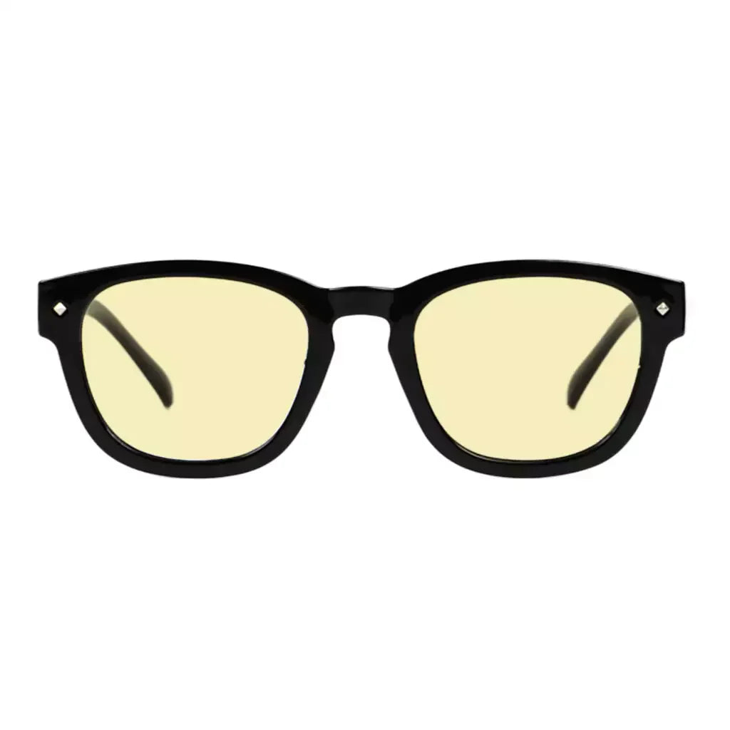 Yellow Tinted Blue Light Blocking Reading Glasses For Women Men