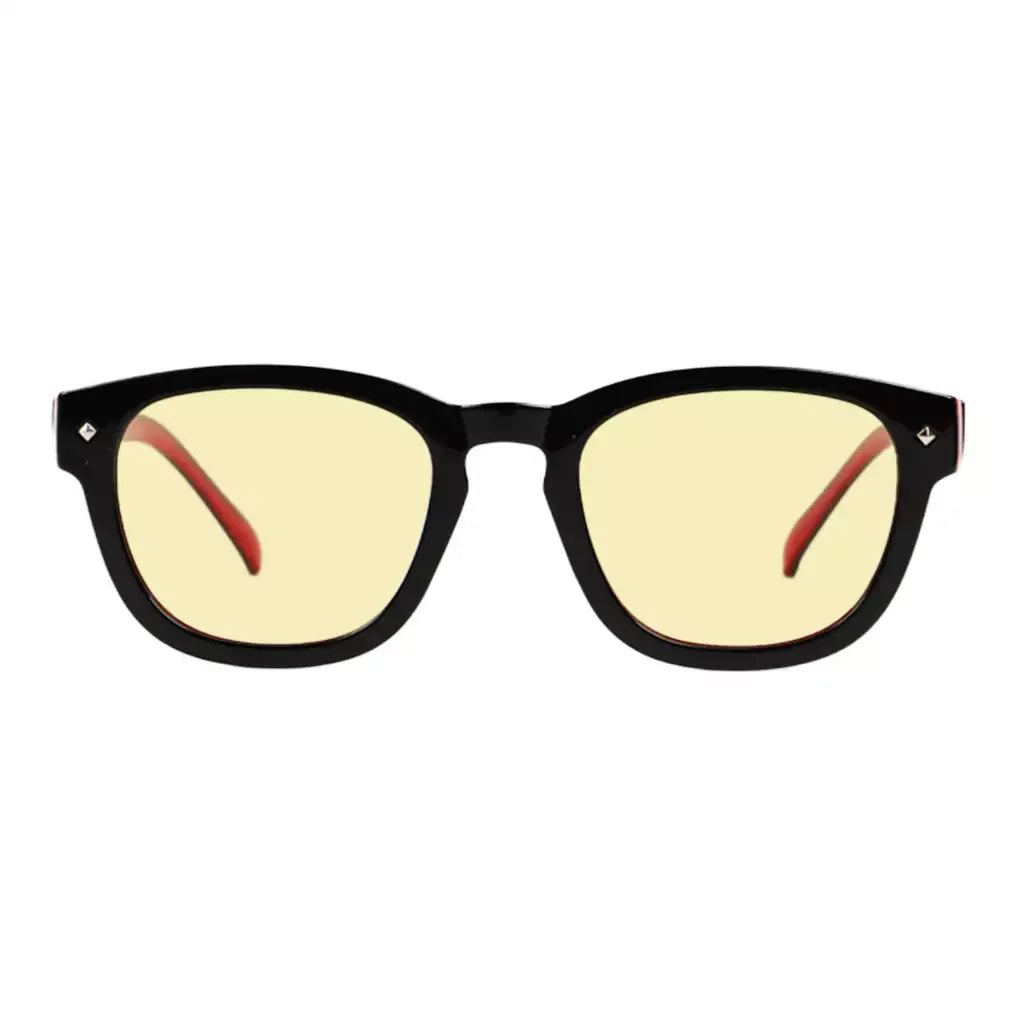 Yellow Tinted Blue Light Blocking Eyeglasses For Women Men