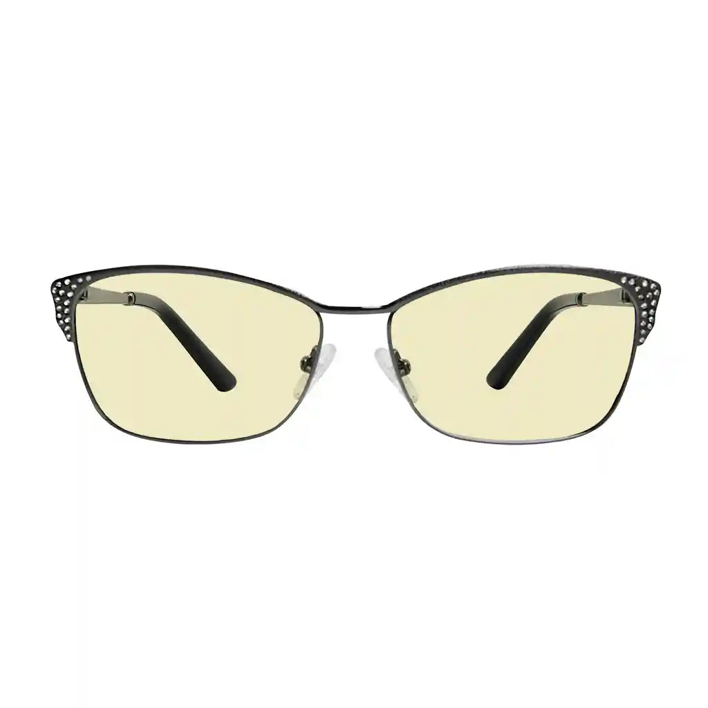 Blue Light Blocking Glasses Women Crystals Gemstones