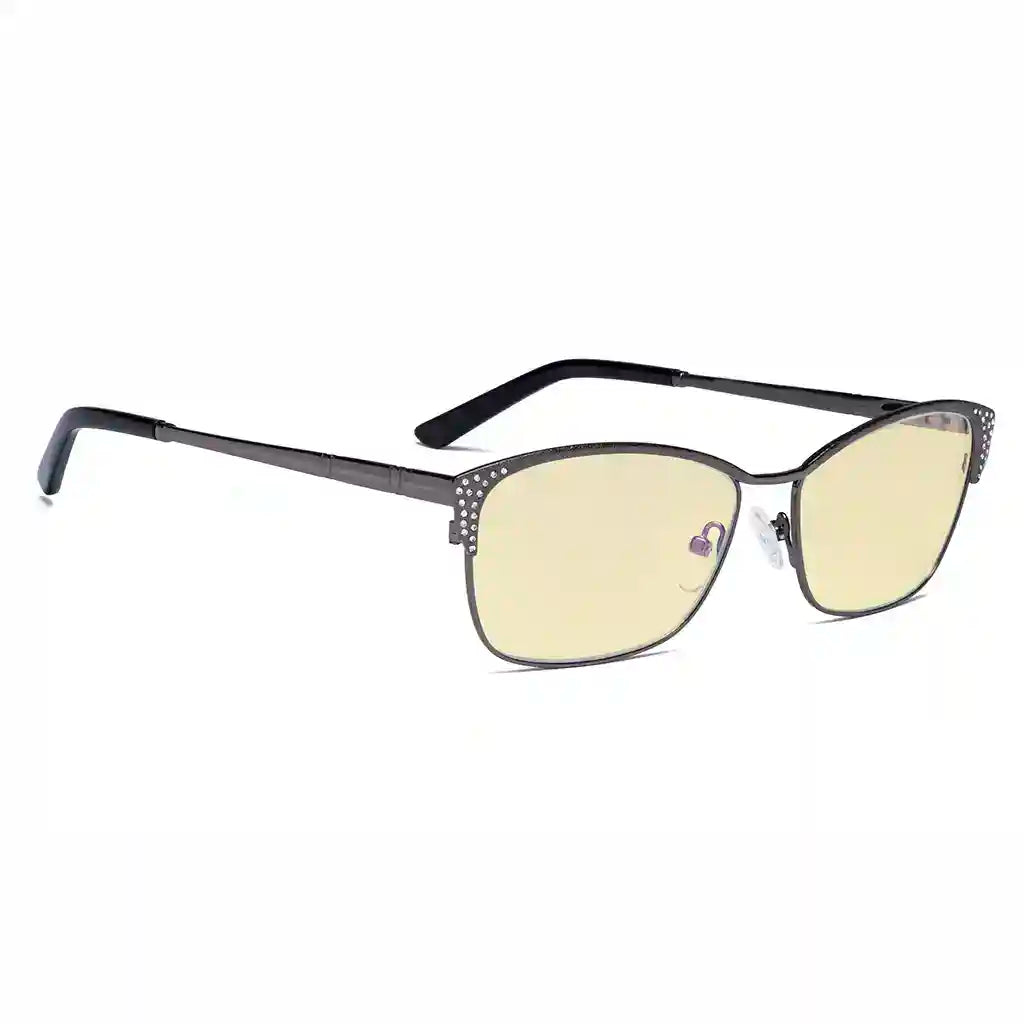 Blue Light Blocking Glasses Women Crystals Gemstones