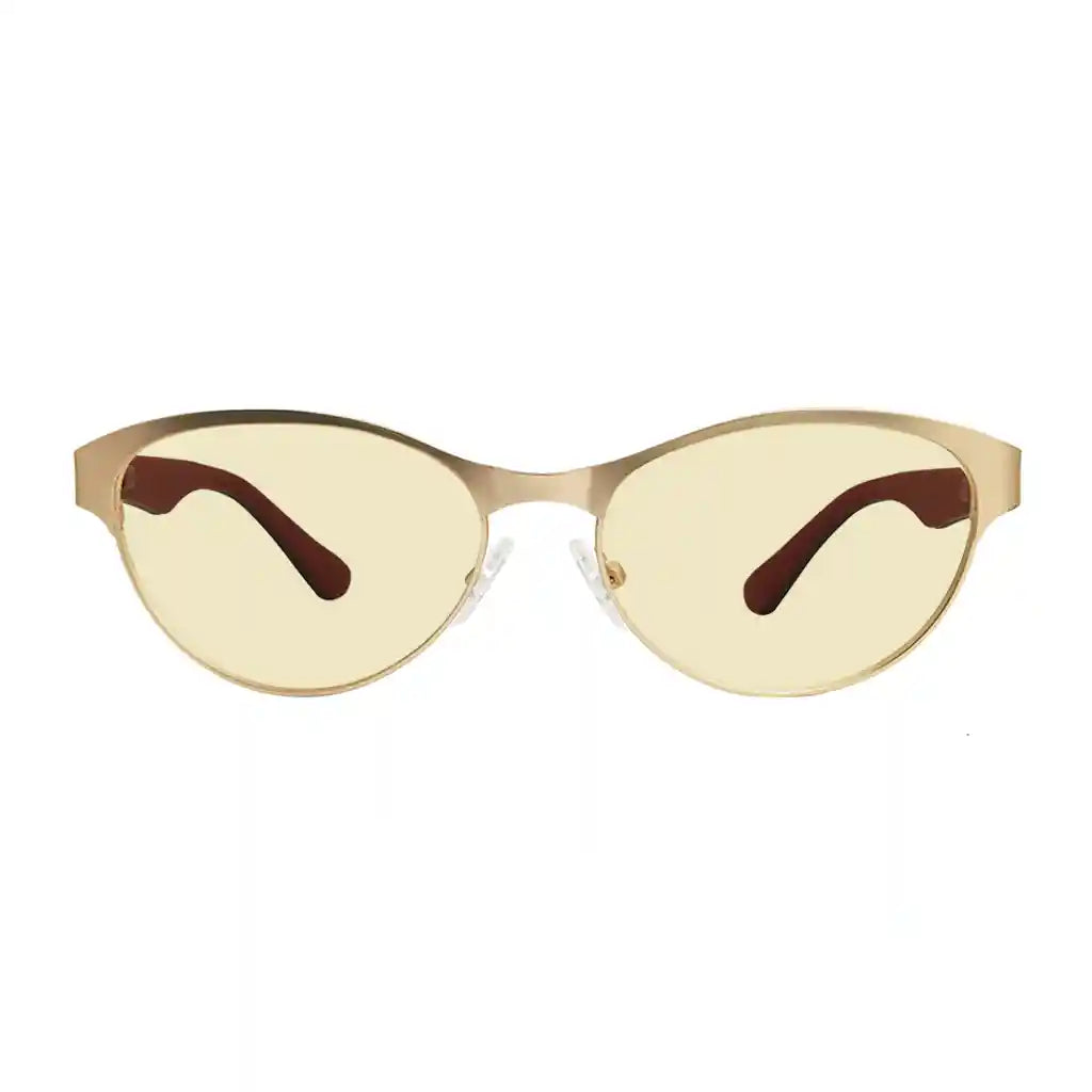 Pattern Cat-eye Blue Light Blocking Glasses Women