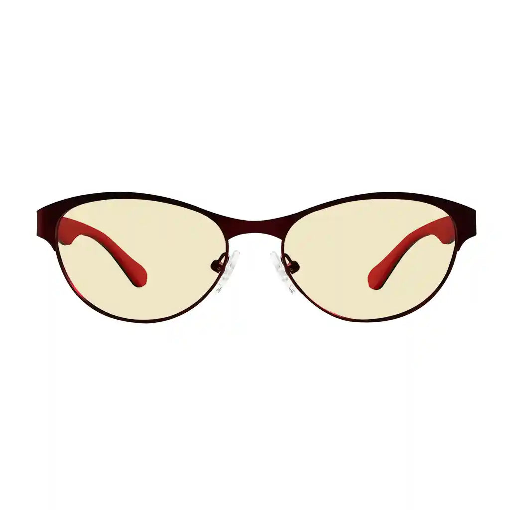 Pattern Cat-eye Blue Light Blocking Glasses Women