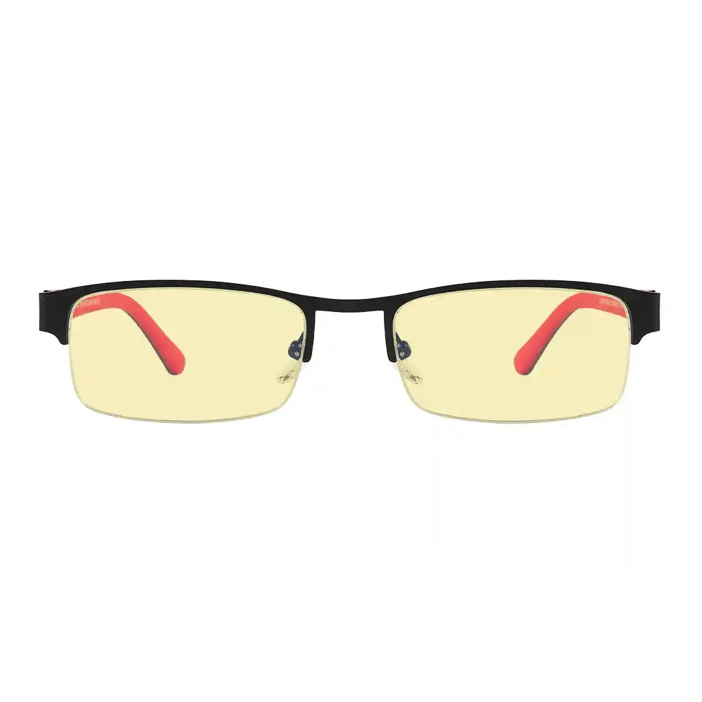 Half-rim Pattern Blue Light Blocking Glasses Women