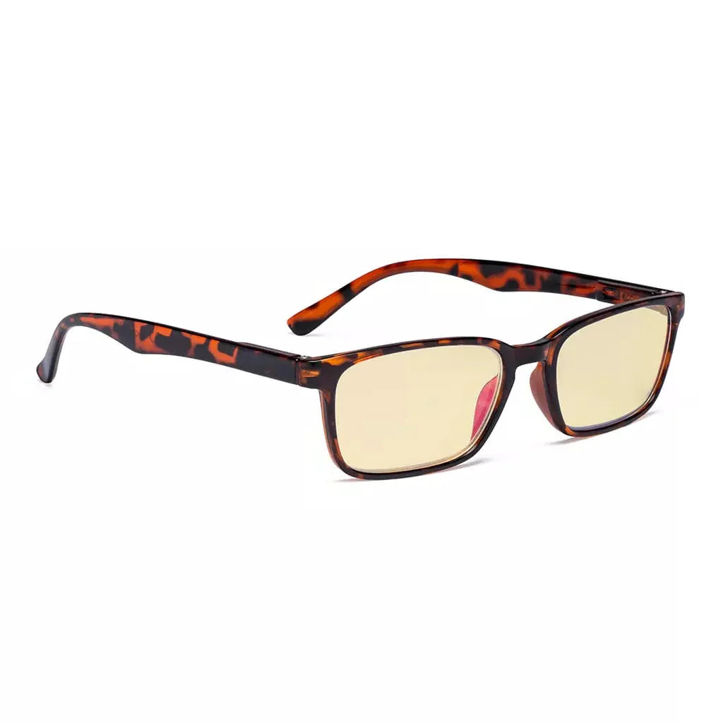 Blue Light Blocking Reading Glasses Yellow Tinted for Women