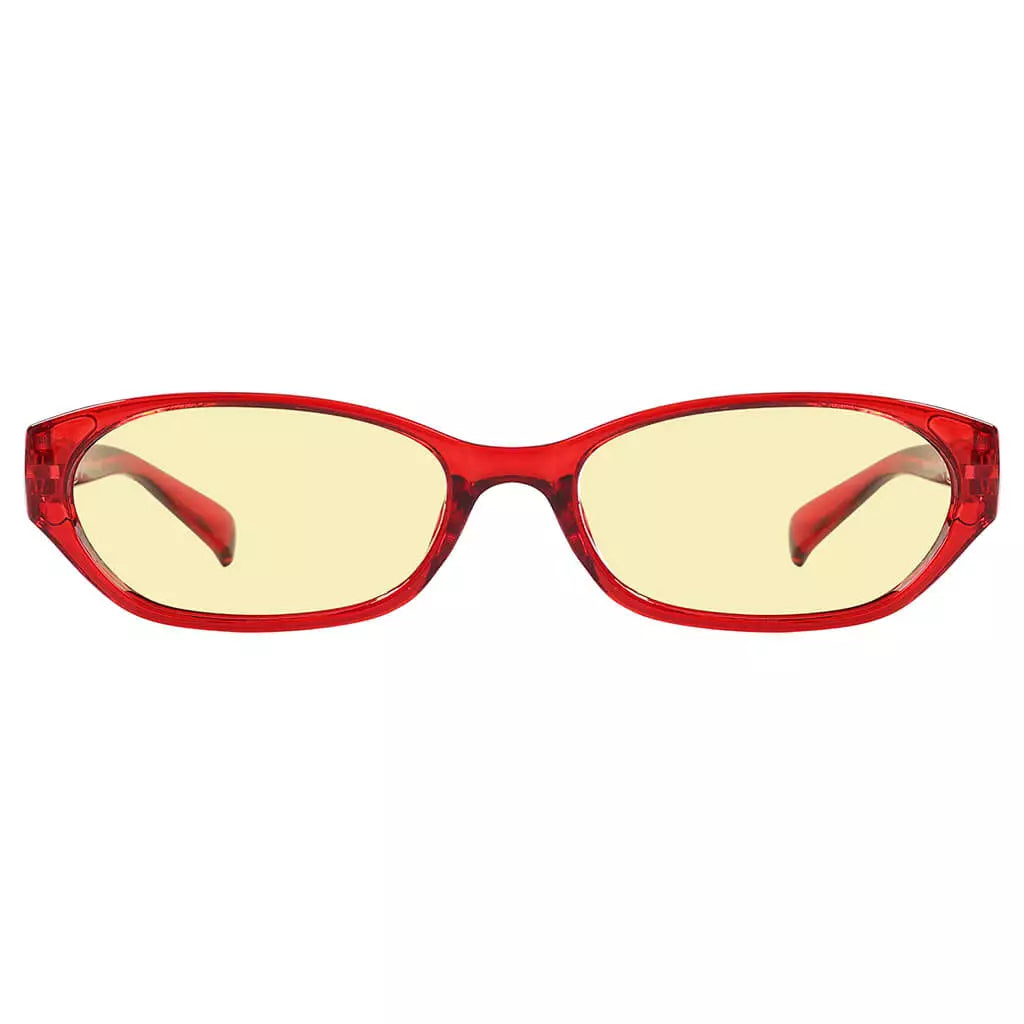 Rectangle Blue Light Blocking Glasses Women