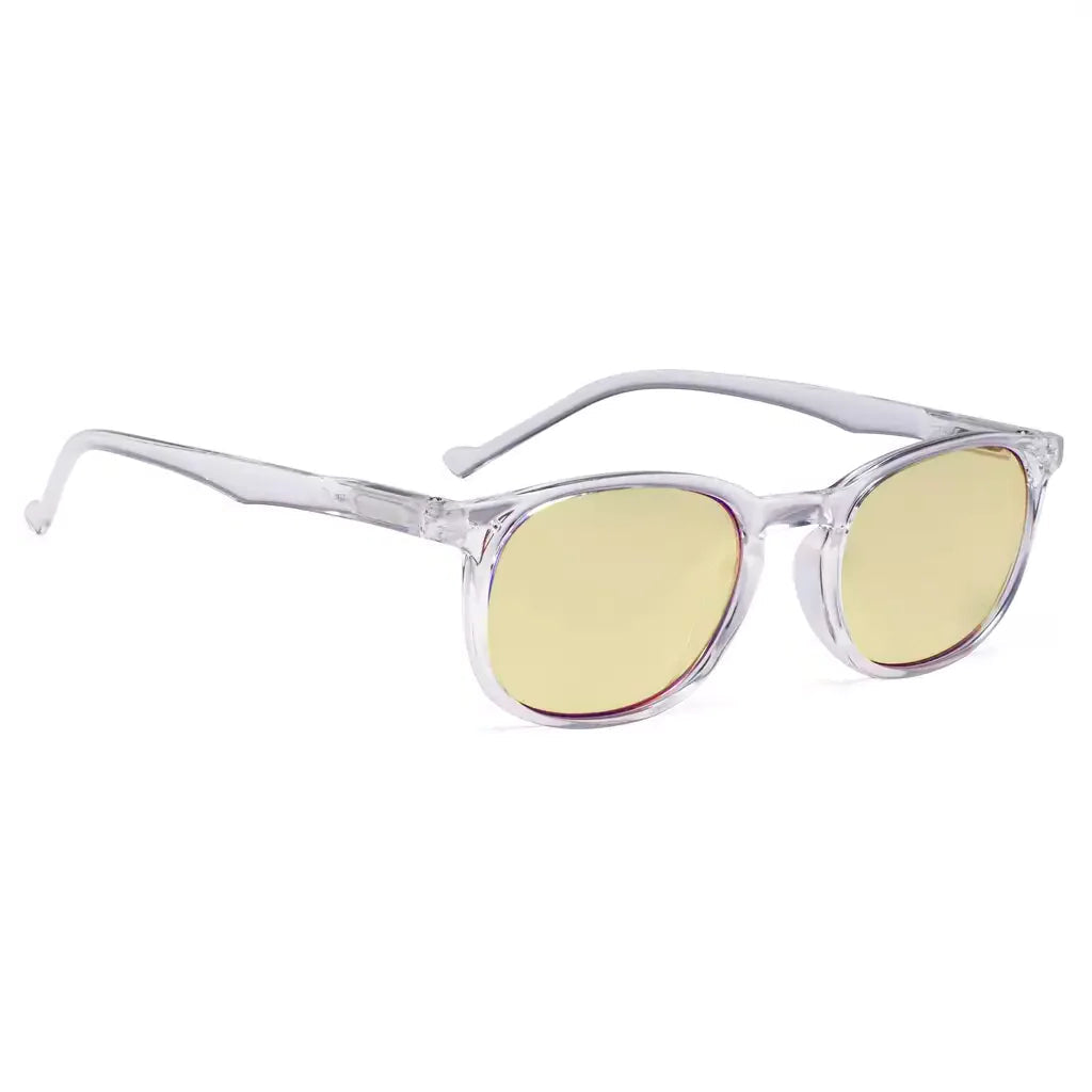 Oval Blue Light Blocking Reading Glasses Women Men