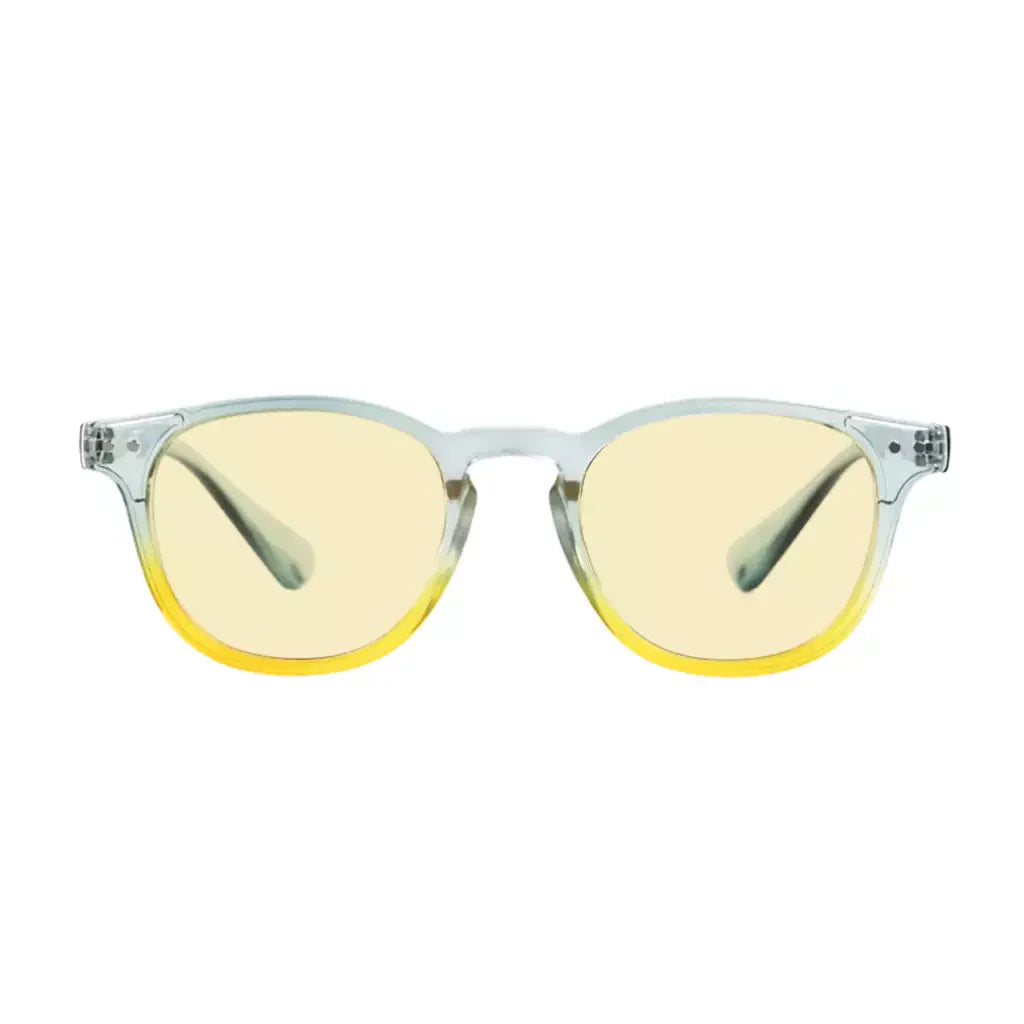 Two Tone Blue Light Blocking Reading Glasses Women Men