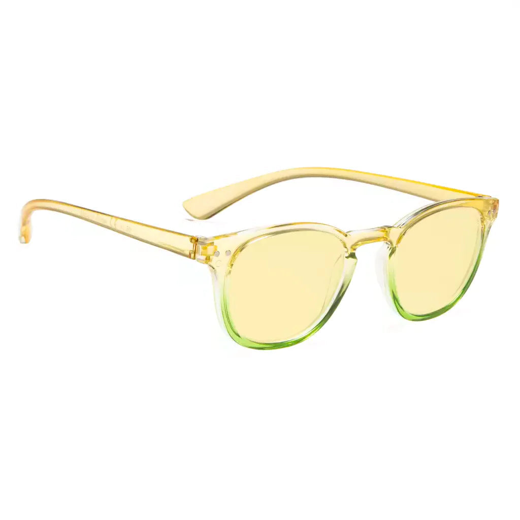 Two Tone Blue Light Blocking Reading Glasses Women Men