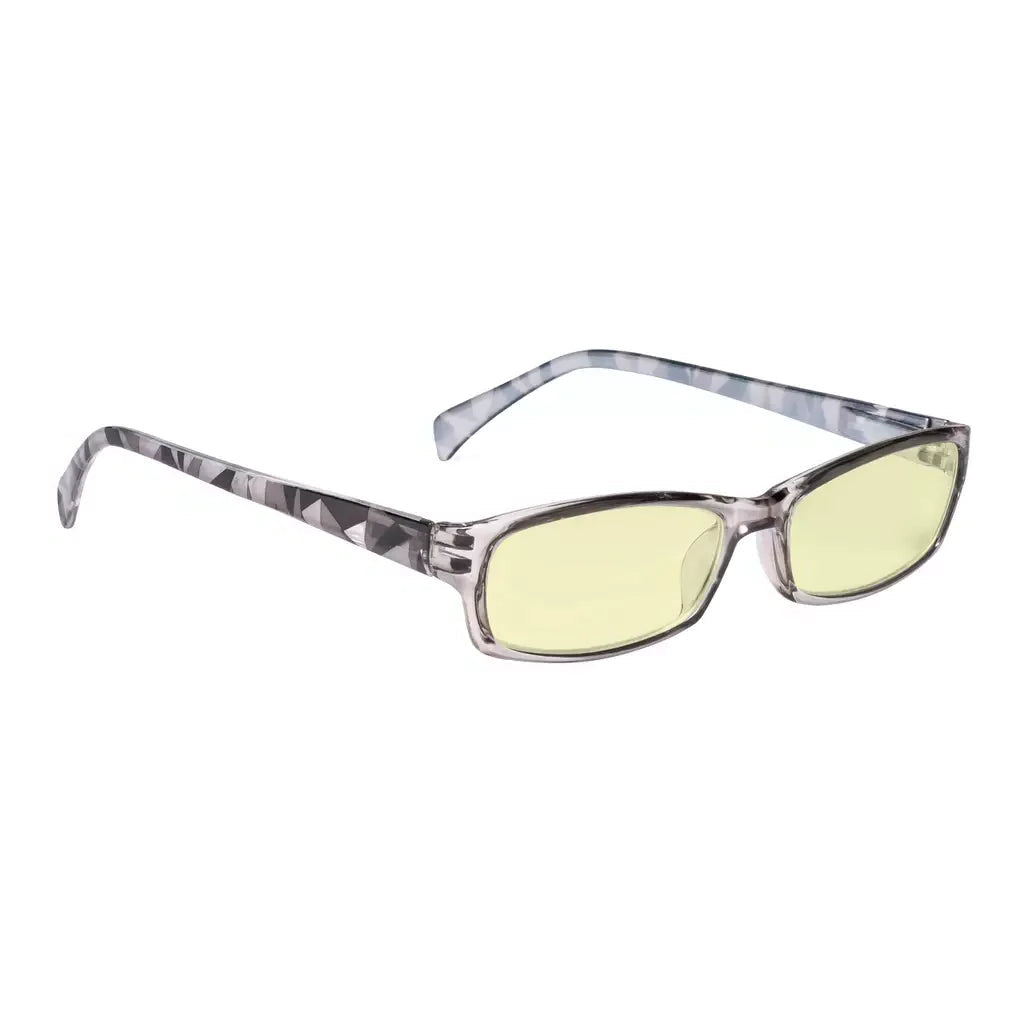 Pattern Temples Blue Light Blocking Reading Glasses Women