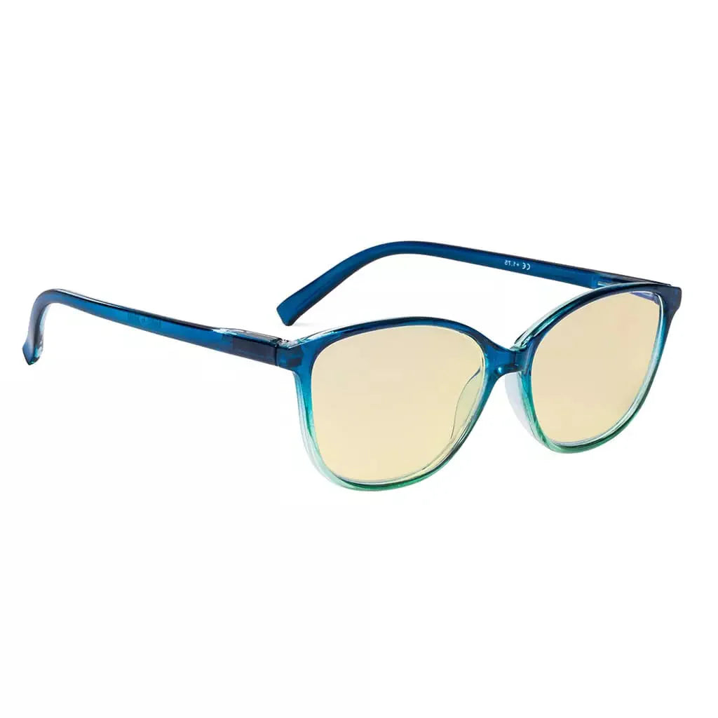 Cat-Eye Blue Light Blocking Reading Glasses Yellow Tinted for Women