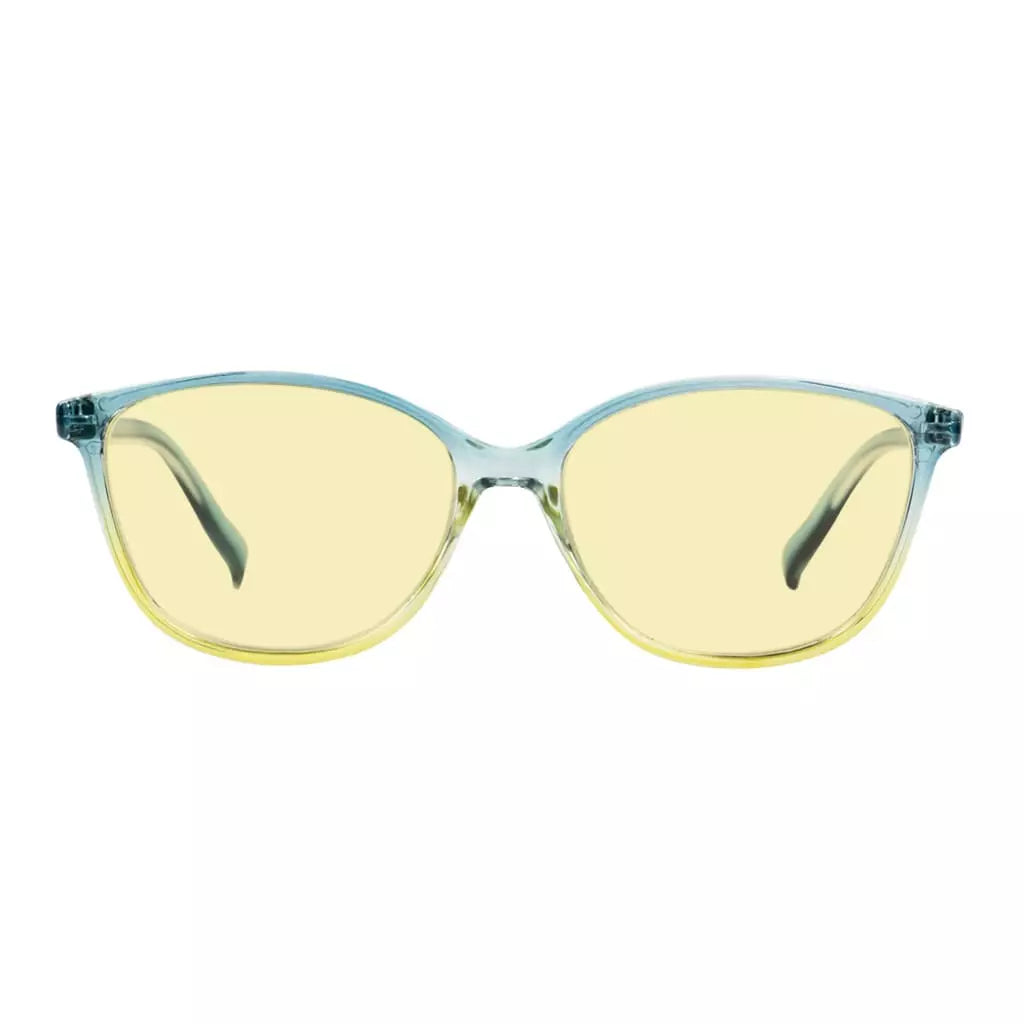 Cat-Eye Blue Light Blocking Reading Glasses Yellow Tinted for Women