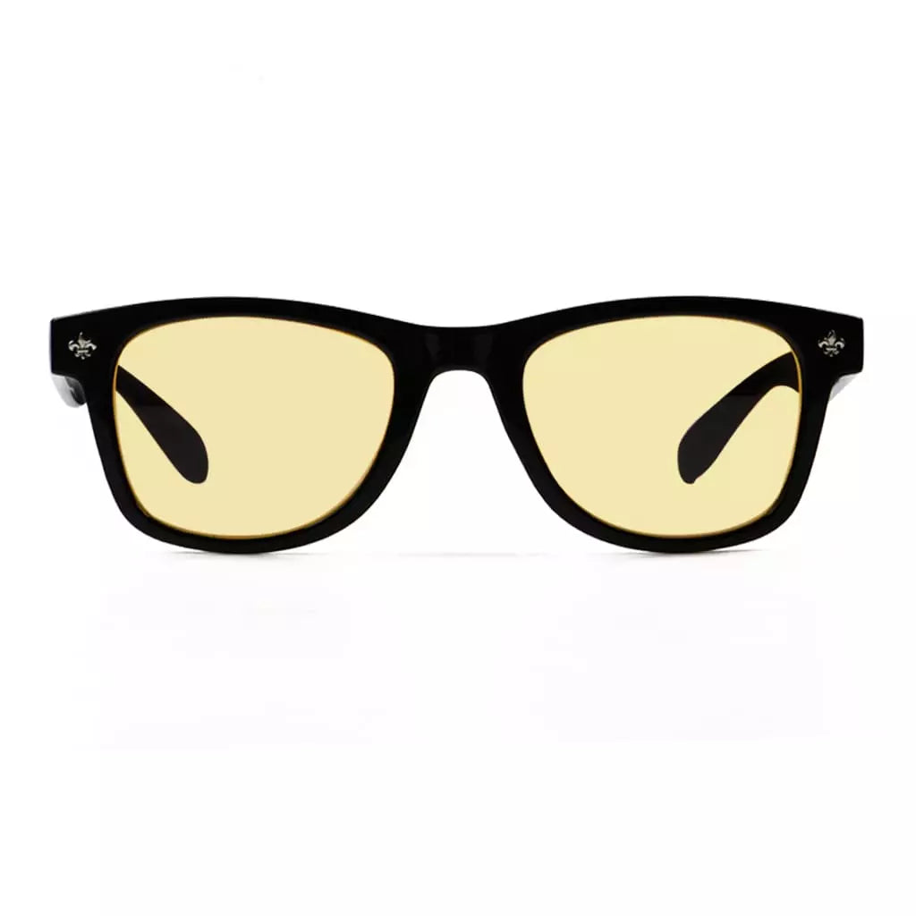 Blue Light Blocking Eyeglasses Yellow Tinted for Women Men Eyewear