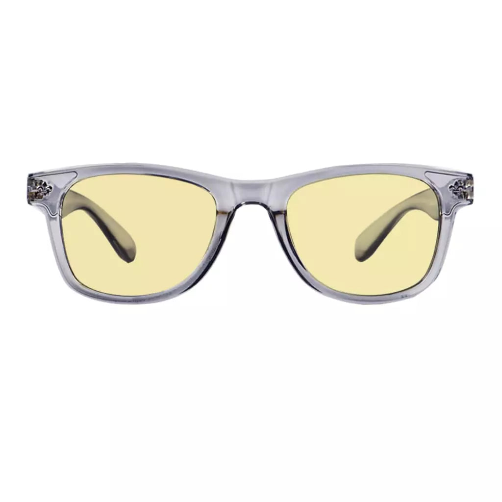 Blue Light Blocking Eyeglasses Yellow Tinted for Women Men Eyewear