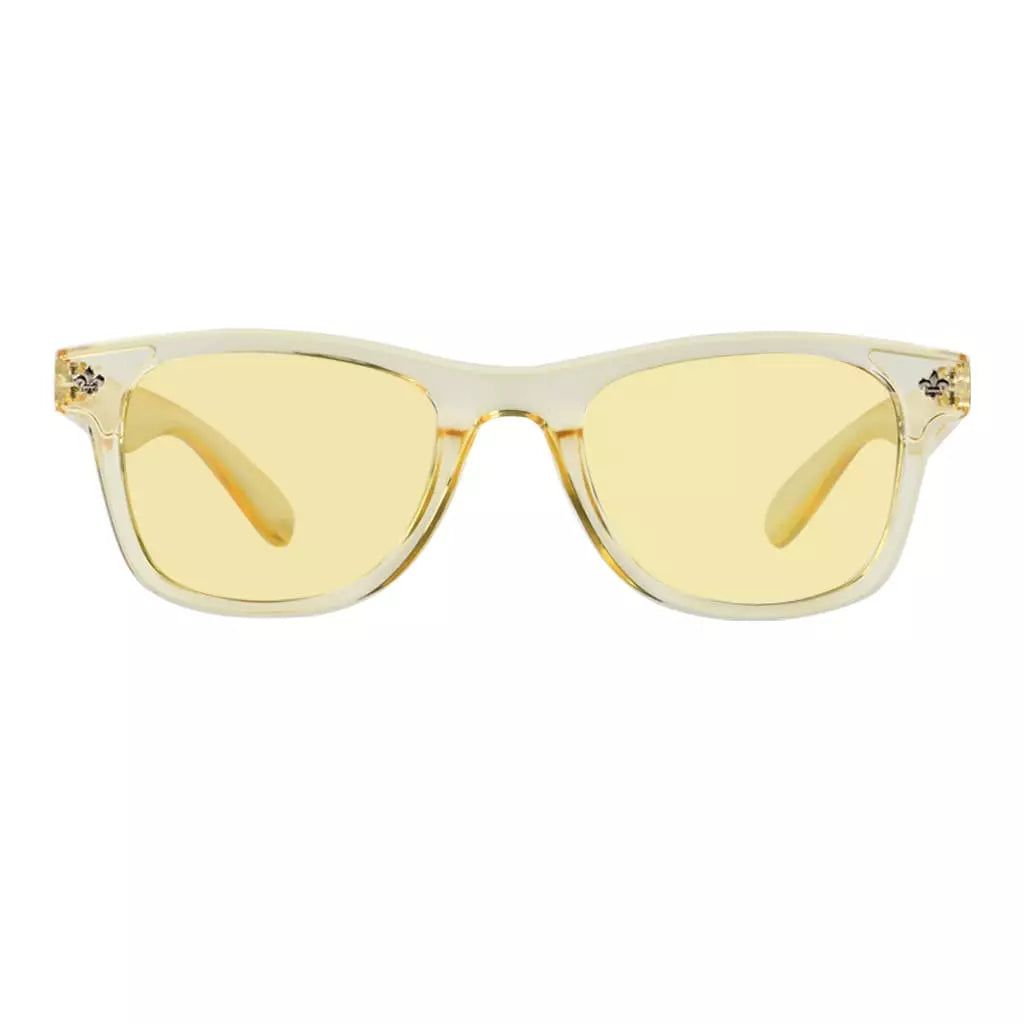 Blue Light Blocking Eyeglasses Yellow Tinted for Women Men Eyewear