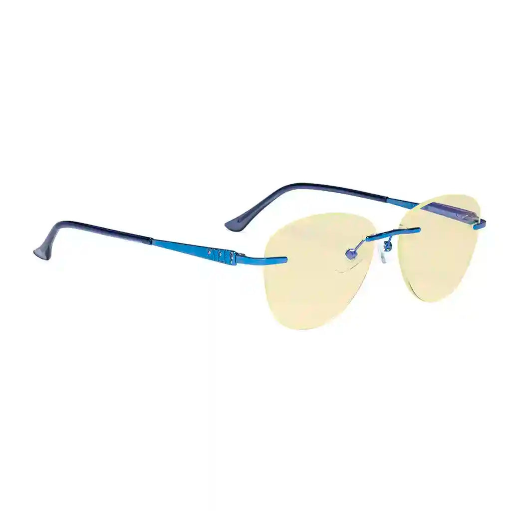 Rimless Blue Light Blocking Reading Glasses Women Men