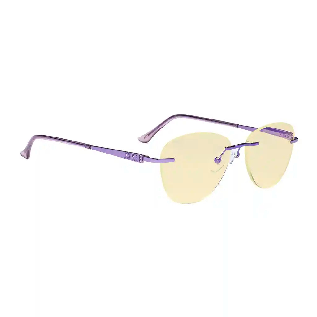 Rimless Blue Light Blocking Reading Glasses Women Men