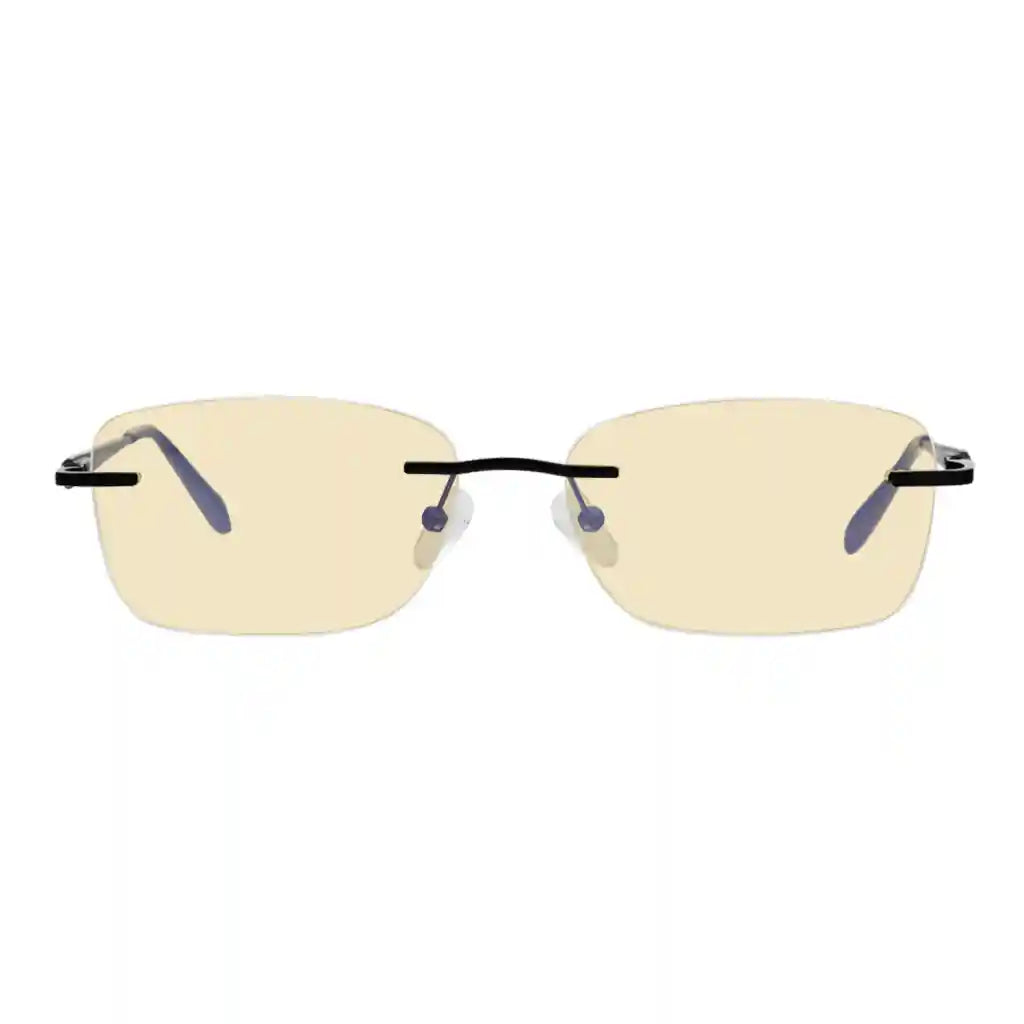 Rimless Blue Light Blocking Reading Glasses Women Men