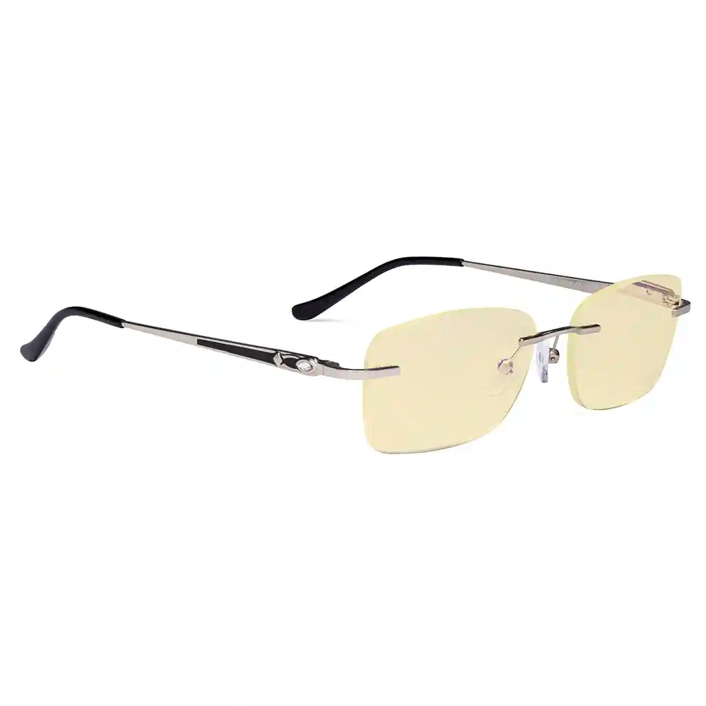 Rimless Blue Light Blocking Reading Glasses Women Men