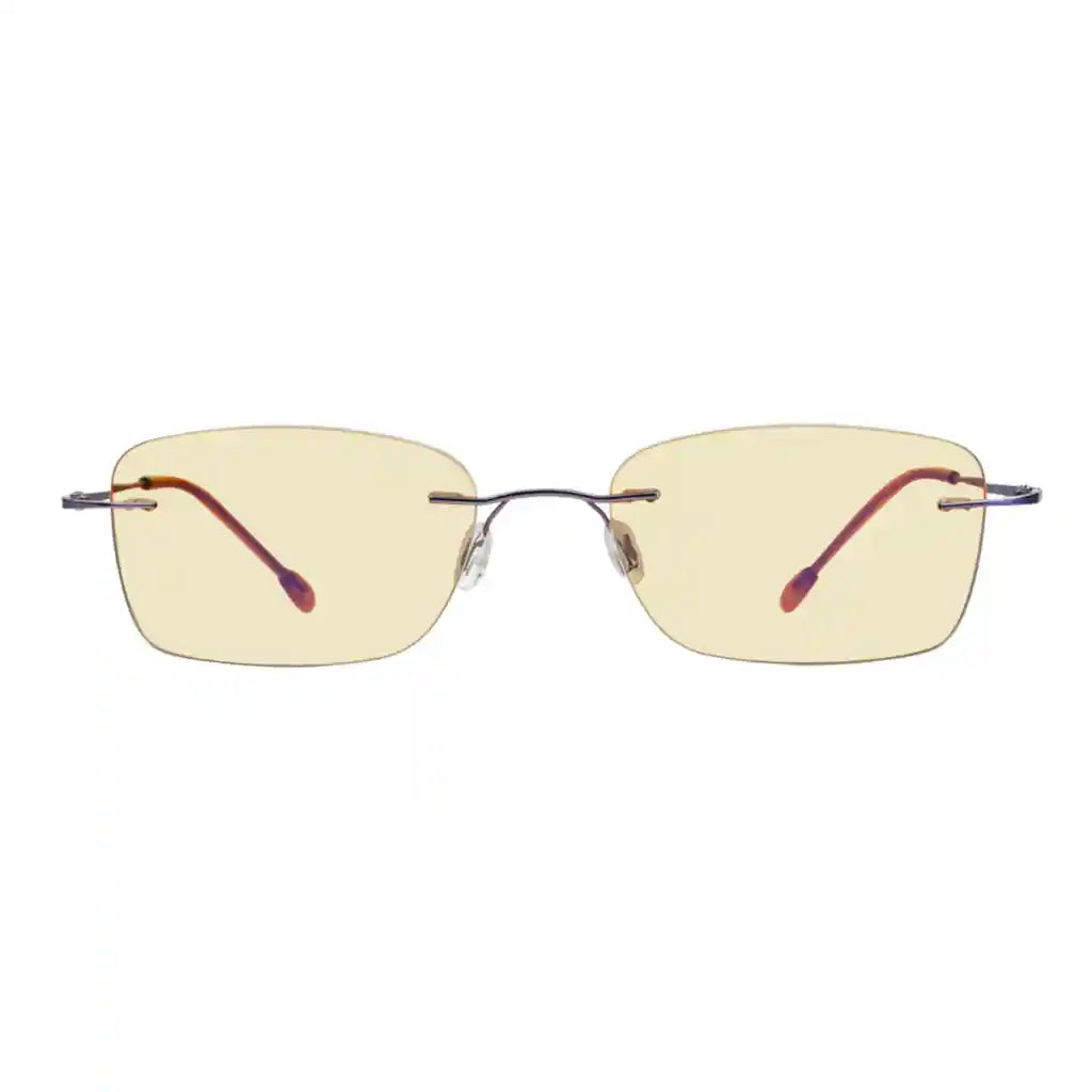Rimless Blue Light Blocking Reading Glasses Women Men