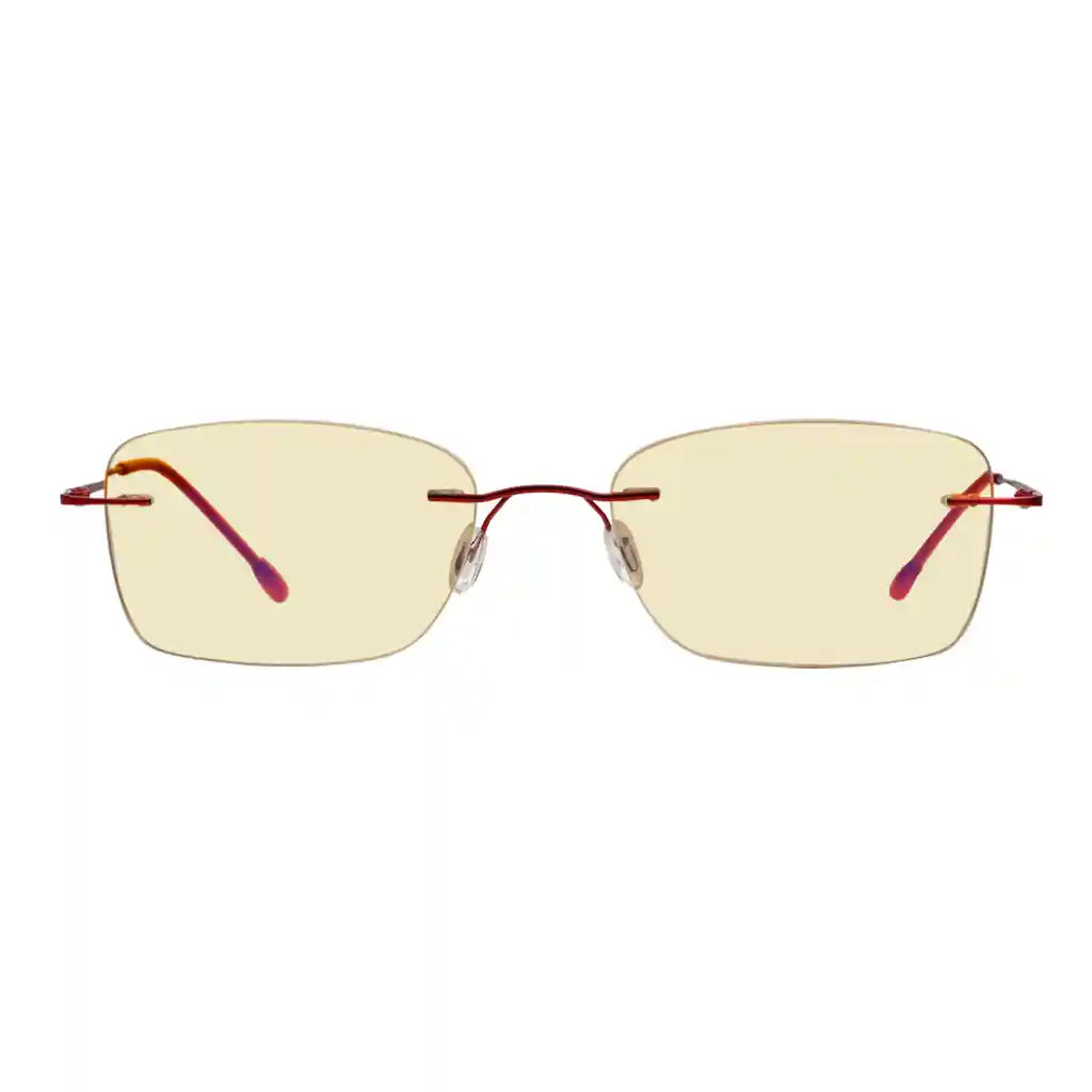 Rimless Blue Light Blocking Reading Glasses Women Men