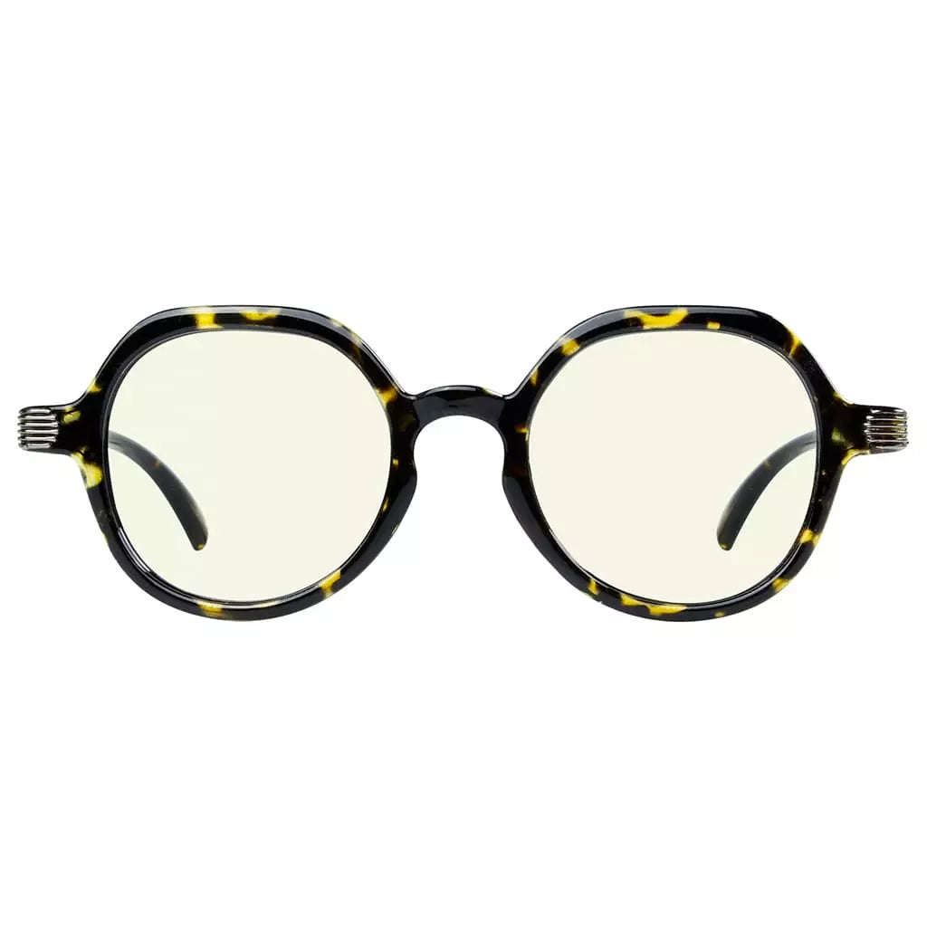 Round Oval Blue Light Blocking Eyeglasses For Women