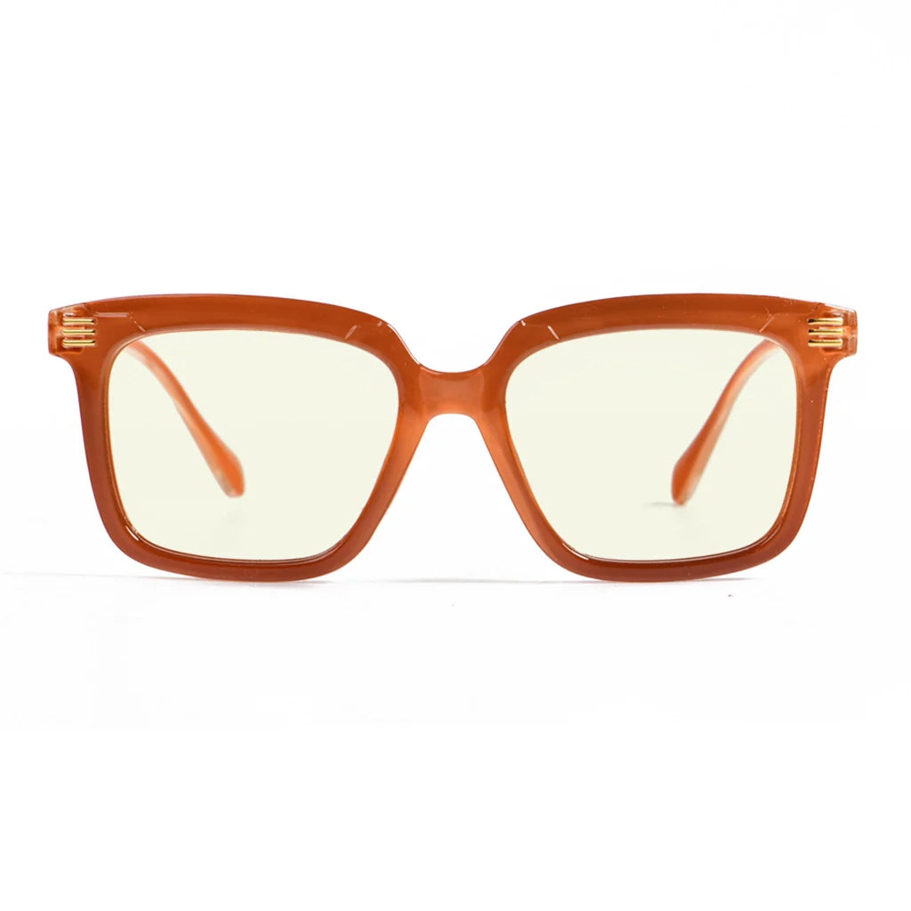 Square Blue Light Blocking Glasses Women